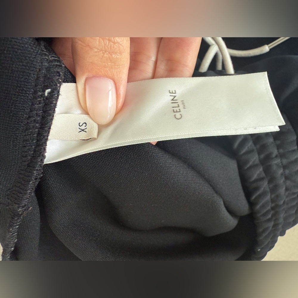 Celine TRACKSUIT PANTS IN DOUBLE FACE JERSEY - Picture 7 of 9